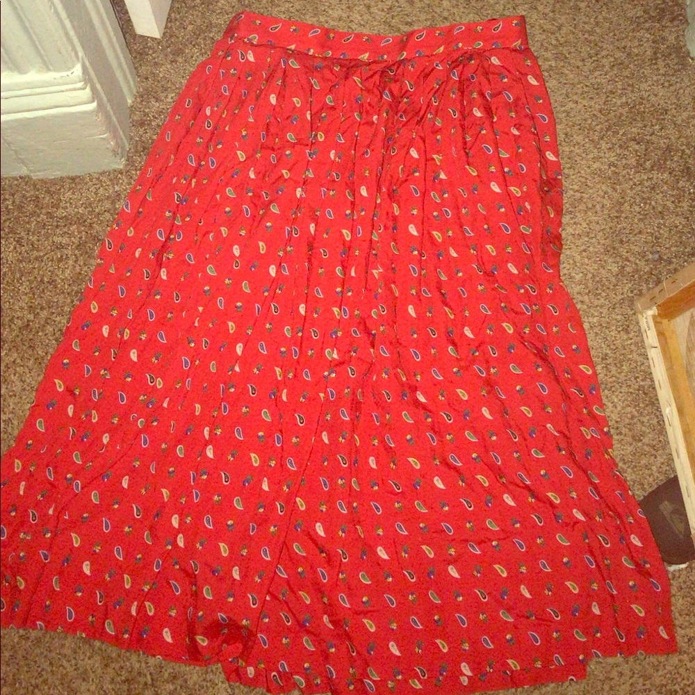 Vintage Calico Inspired Skirt!
